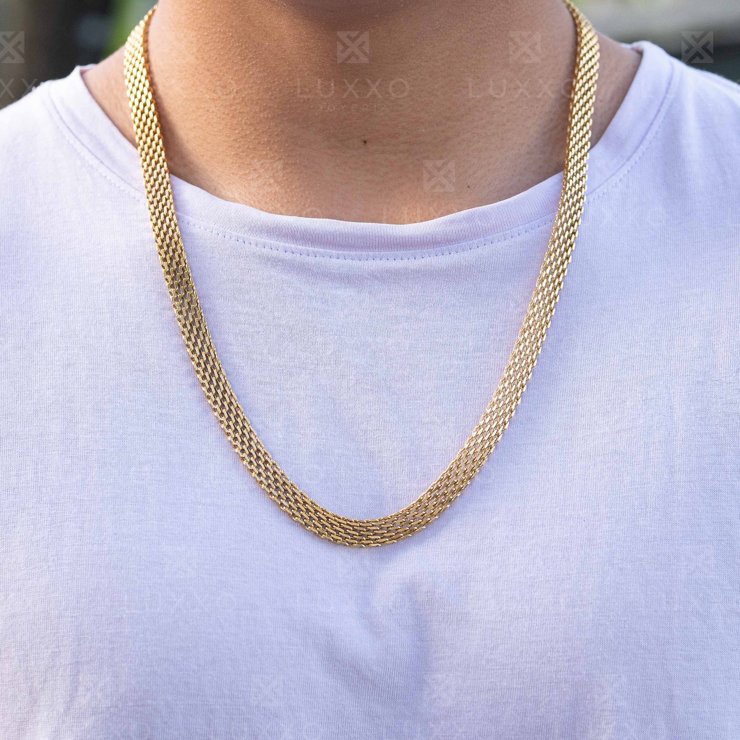 Chinese Chain + Chinese Bracelet Bundle - 8mm